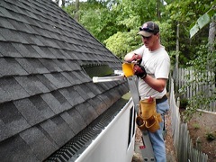 Woodstock's Best Gutter Cleaners only installs quality no-clog covers.