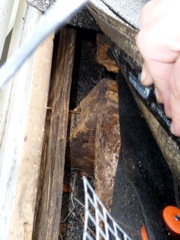 Woodstock's Best Gutter Cleaners' can replace rotted fascia and soffitt